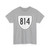 Virginia 814 1956 (Virginia) (Road Sign) T-Shirt (0bc03d)