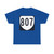 Virginia 807 1980 (Virginia) (Road Sign) T-Shirt (0e92aa)