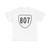 Virginia 807 1956 (Virginia) (Road Sign) T-Shirt (09aa93)