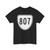 Virginia 807 1956 (Virginia) (Road Sign) T-Shirt (09aa93)