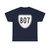 Virginia 807 1956 (Virginia) (Road Sign) T-Shirt (09aa93)