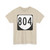 Virginia 804 1980 (Virginia) (Road Sign) T-Shirt (0e929b)