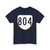 Virginia 804 1980 (Virginia) (Road Sign) T-Shirt (0e929b)