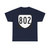 Virginia 802 1980 (Virginia) (Road Sign) T-Shirt (0b0e33)