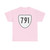 Virginia 791 1956 (Virginia) (Road Sign) T-Shirt (0bbfac)
