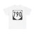 Virginia 790 1980 (Virginia) (Road Sign) T-Shirt (0dd037)