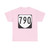 Virginia 790 1980 (Virginia) (Road Sign) T-Shirt (0dd037)