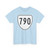 Virginia 790 1956 (Virginia) (Road Sign) T-Shirt (0b0dc6)