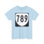 Virginia 789 1980 (Virginia) (Road Sign) T-Shirt (0bbf99)