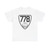 Virginia 778 1924 (Virginia) (Road Sign) T-Shirt (09a9c1)