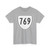 Virginia 769 1956 (Virginia) (Road Sign) T-Shirt (0dcfcd)