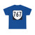 Virginia 767 1980 (Virginia) (Road Sign) T-Shirt (068ad9)