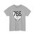 Virginia 766 1924 (Virginia) (Road Sign) T-Shirt (0e919a)