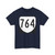 Virginia 764 1980 (Virginia) (Road Sign) T-Shirt (09a98a)