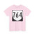 Virginia 764 1980 (Virginia) (Road Sign) T-Shirt (09a98a)