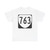 Virginia 763 1980 (Virginia) (Road Sign) T-Shirt (0bbf1f)
