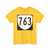 Virginia 763 1980 (Virginia) (Road Sign) T-Shirt (0bbf1f)
