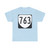Virginia 763 1980 (Virginia) (Road Sign) T-Shirt (0bbf1f)