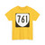 Virginia 761 1980 (Virginia) (Road Sign) T-Shirt (0e0b8f)