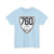 Virginia 760 1924 (Virginia) (Road Sign) T-Shirt (0d66ca)
