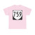 Virginia 759 1980 (Virginia) (Road Sign) T-Shirt (0e0b7e)