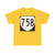 Virginia 758 1980 (Virginia) (Road Sign) T-Shirt (0e9173)