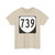 Virginia 739 1980 (Virginia) (Road Sign) T-Shirt (0bbe94)
