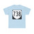 Virginia 738 1980 (Virginia) (Road Sign) T-Shirt (0dcf33)