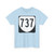 Virginia 737 1980 (Virginia) (Road Sign) T-Shirt