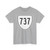 Virginia 737 1956 (Virginia) (Road Sign) T-Shirt (09a904)