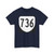 Virginia 736 1980 (Virginia) (Road Sign) T-Shirt (0d665d)