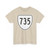 Virginia 735 1956 (Virginia) (Road Sign) T-Shirt