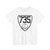 Virginia 735 1924 (Virginia) (Road Sign) T-Shirt