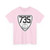 Virginia 735 1924 (Virginia) (Road Sign) T-Shirt