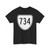 Virginia 734 1956 (Virginia) (Road Sign) T-Shirt