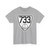 Virginia 733 1924 (Virginia) (Road Sign) T-Shirt