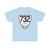 Virginia 732 1924 (Virginia) (Road Sign) T-Shirt (09a8dc)