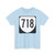Virginia 718 1980 (Virginia) (Road Sign) T-Shirt (0d65fe)