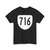 Virginia 716 1980 (Virginia) (Road Sign) T-Shirt (0a001d)