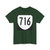 Virginia 716 1980 (Virginia) (Road Sign) T-Shirt (0a001d)