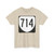 Virginia 714 1980 (Virginia) (Road Sign) T-Shirt