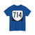 Virginia 714 1980 (Virginia) (Road Sign) T-Shirt