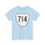 Virginia 714 1956 (Virginia) (Road Sign) T-Shirt
