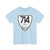 Virginia 714 1924 (Virginia) (Road Sign) T-Shirt