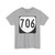 Virginia 706 1980 (Virginia) (Road Sign) T-Shirt