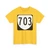 Virginia 703 1980 (Virginia) (Road Sign) T-Shirt