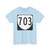 Virginia 703 1980 (Virginia) (Road Sign) T-Shirt