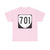 Virginia 701 1980 (Virginia) (Road Sign) T-Shirt