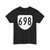 Virginia 698 1980 (Virginia) (Road Sign) T-Shirt