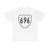 Virginia 696 1956 (Virginia) (Road Sign) T-Shirt